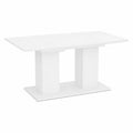 Mesa de Comedor Extensible Dix Blanca 140x90 cm con Tablero Abatible