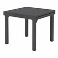 Mesa de Jardín Extensible para 8 Personas en Aluminio Gris