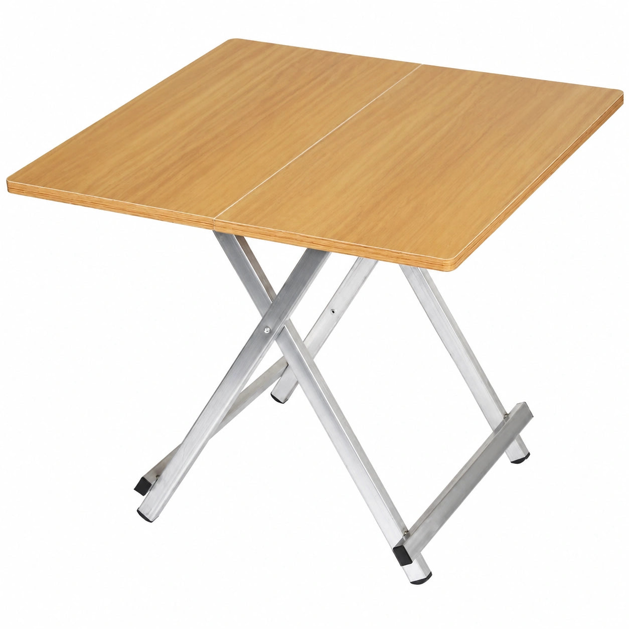 Mesa Plegable Exterior LANTUS de Madera 60x60x52 cm para Jardín y Balcón